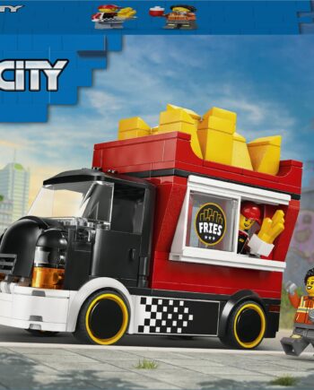 Lego   City   Fries   Food   Truck   Geekd   Dk