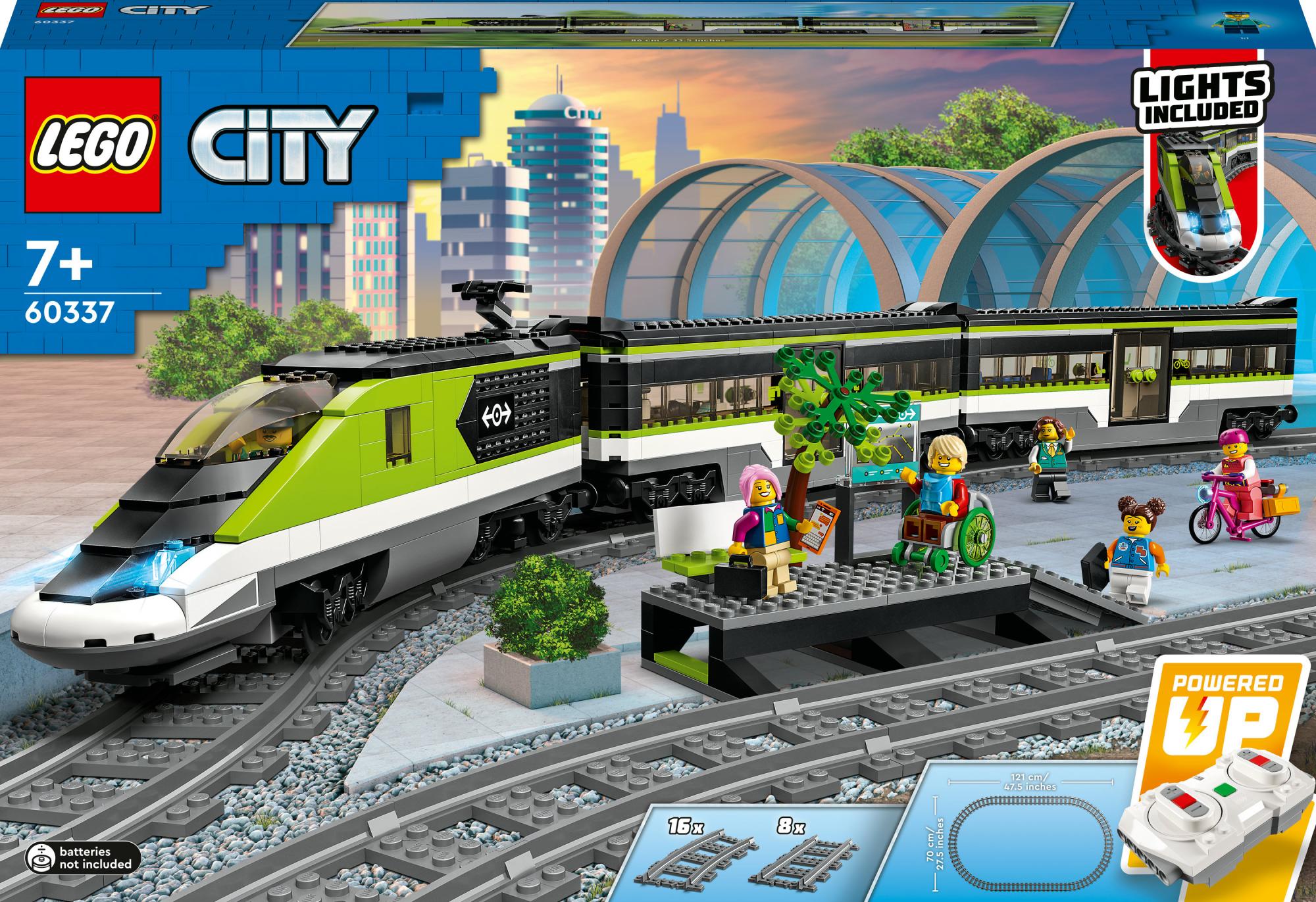 Lego   60337   City   Passenger   Bullet   Train   Geekd   Dk