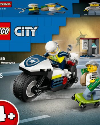 Lego   60455   City   Police   Motorcycle   Chase   Geekd   Dk