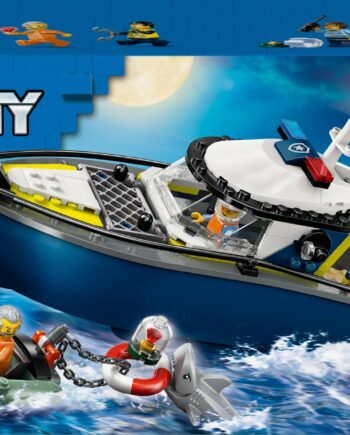Legoâ    City   Politibåd   På   Forbryderjagt   Geekd   Dk