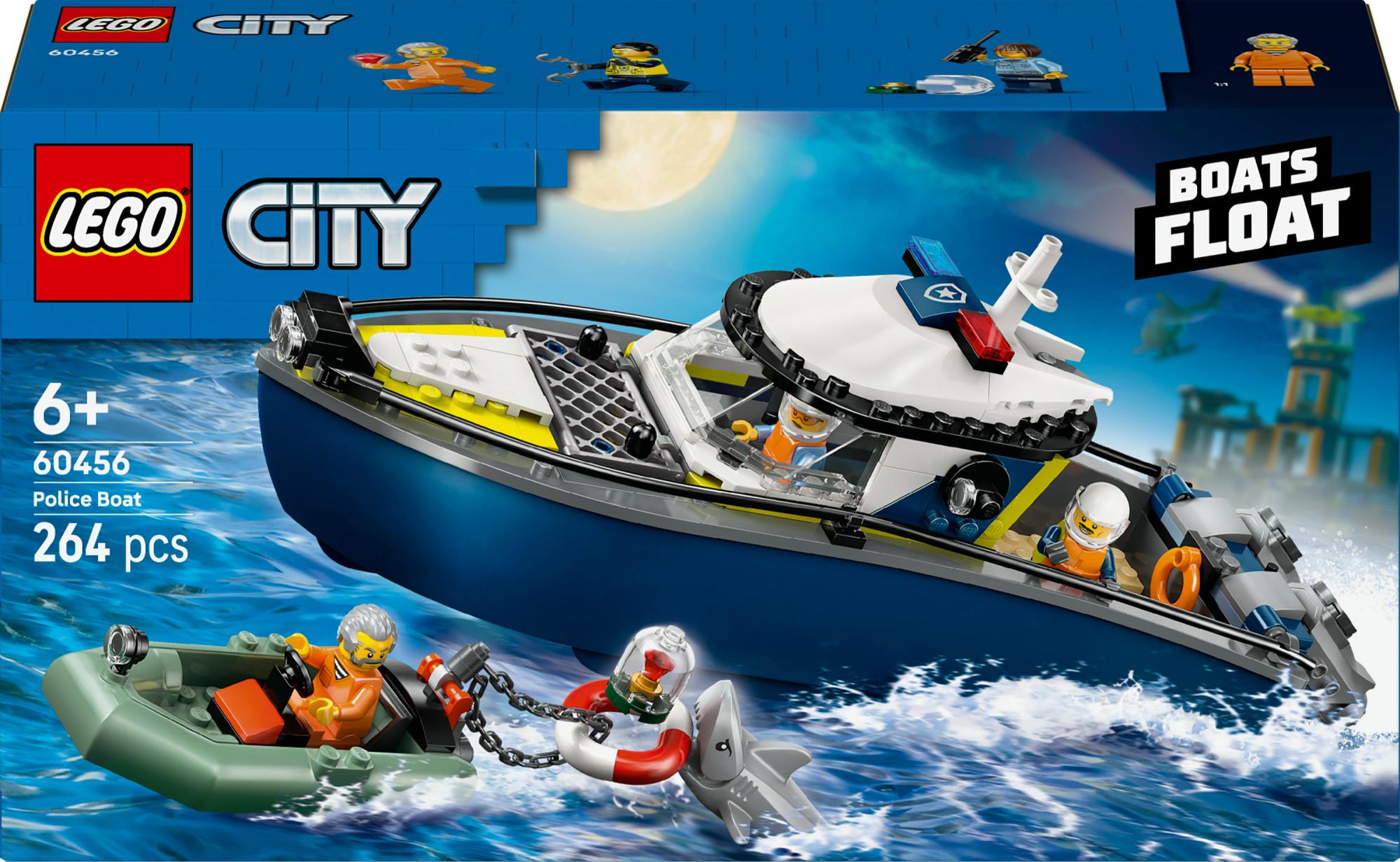 Legoâ City Politibåd På Forbryderjagt Geekd Dk