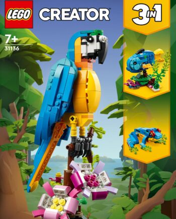 Lego   Creator   Exotic   Papegøje    31136    Geekd   Dk