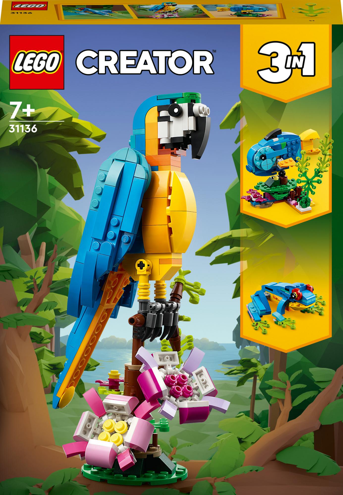 Lego Creator Exotic Papegøje 31136 Geekd Dk