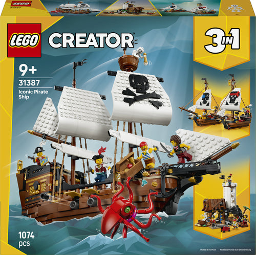 Lego   Creator   Ikonisk   Piratskib   Geekd   Dk