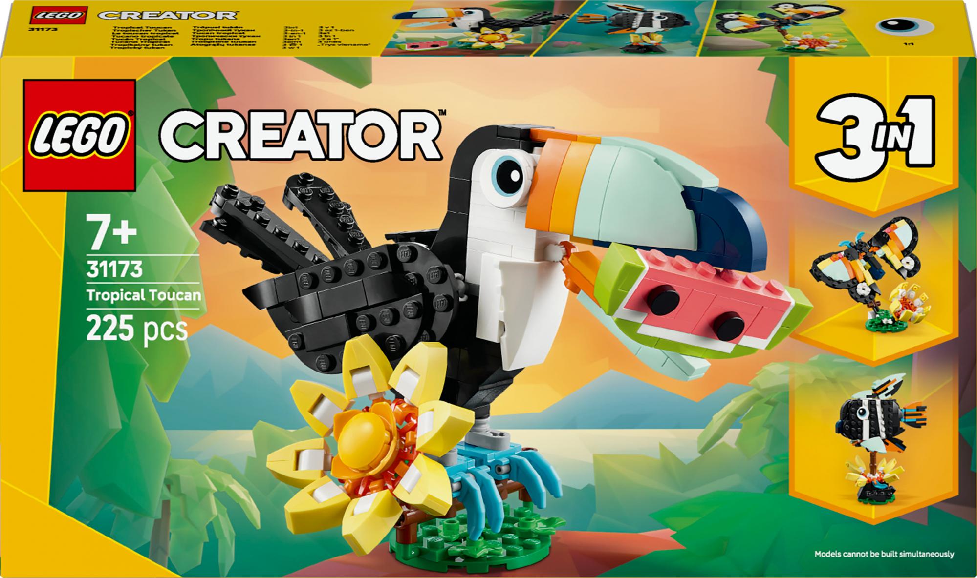 Lego   Creator     Vilde   Dyr :  Tropisk   Tukan   Geekd   Dk