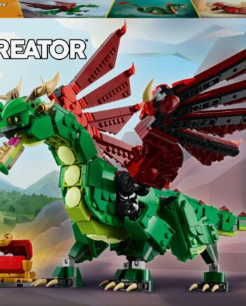Lego   31161   Creator     - In -     Green   Dragon   Geekd   Dk