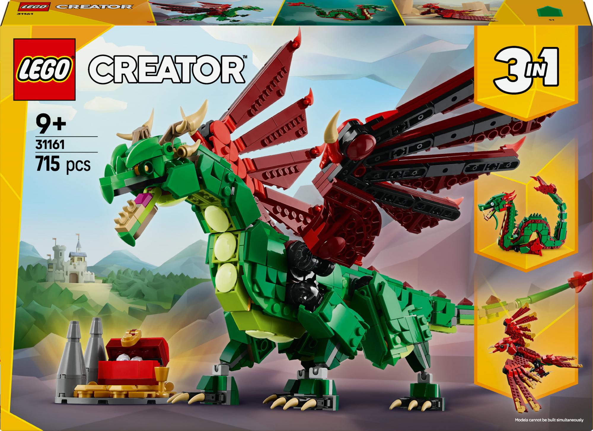 Lego   31161   Creator     - In -     Green   Dragon   Geekd   Dk