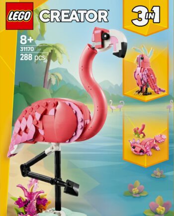 Lego   31170   Creator     - In -     Pink   Flamingo   Geekd   Dk