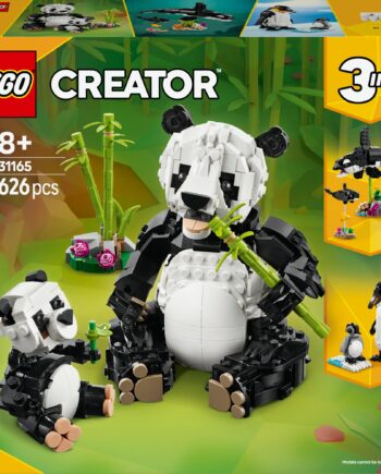 Lego   31165   Creator     - In -     Wild   Animals :  Panda   Family   Geekd   Dk