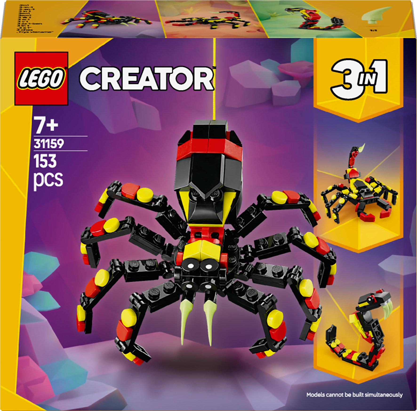 Lego 31159 Creator - In - Wild Animals : Surprise Spider Geekd Dk