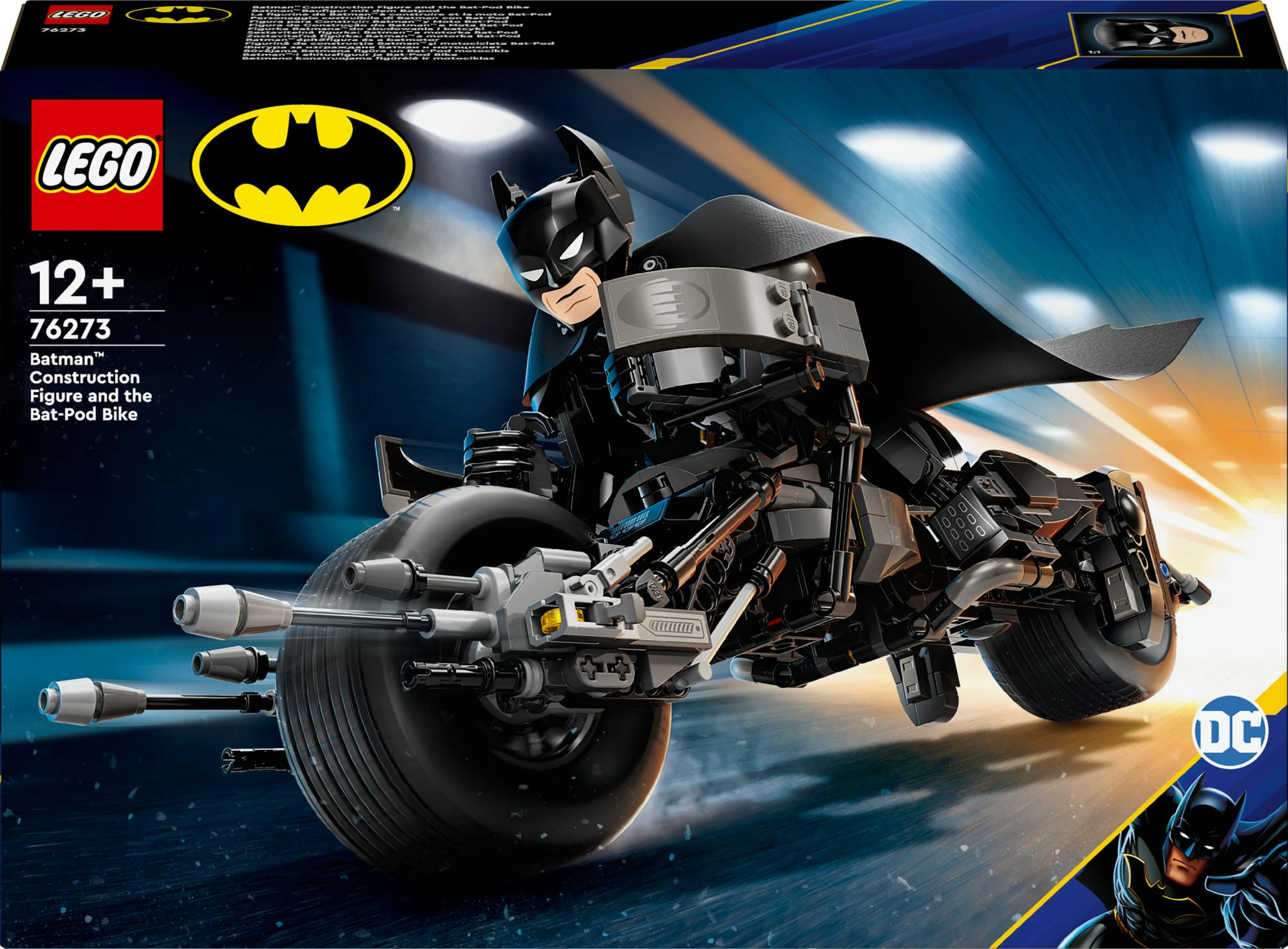 Lego   76273   Dc   Super   Heroes   Batman   Building   Figure   With   Batpod