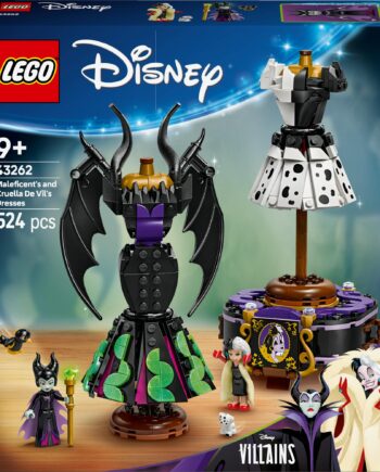 Lego   43262   Disney   Classic   The   Clothes   Of   Maleficent     Cruella   De   Vil   Geekd   Dk