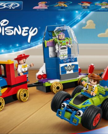 Lego   43264   Disney   Pixar   Party   Train   And   The   Rc   Car   From   Toy   Story   Geekd   Dk