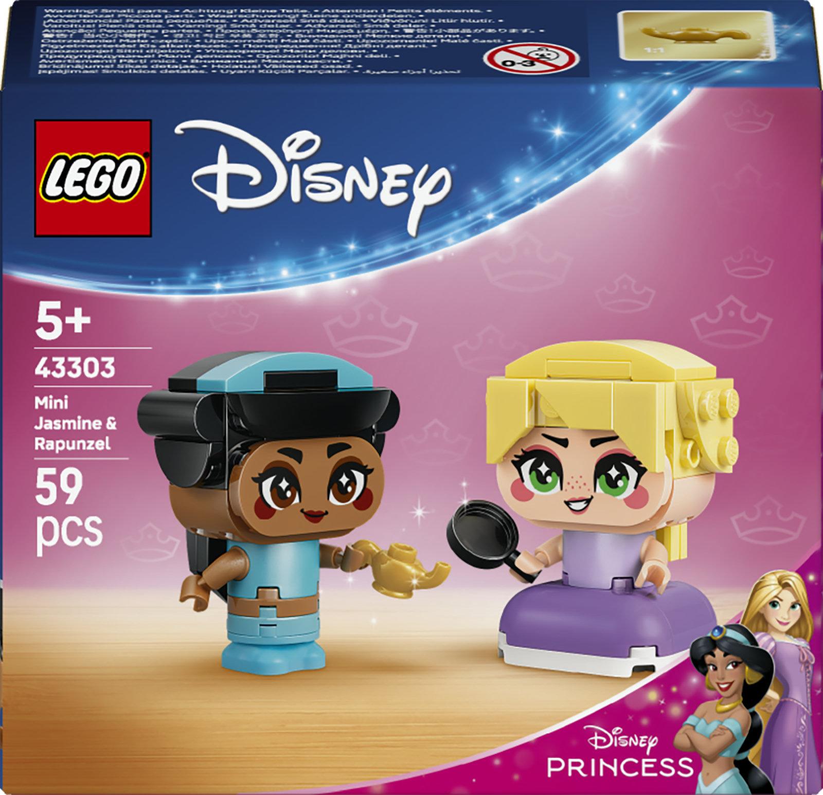 Legoâ    Disney   Princess   Minimodeller   Af   Jasmin   Og   Rapunzel   Geekd   Dk