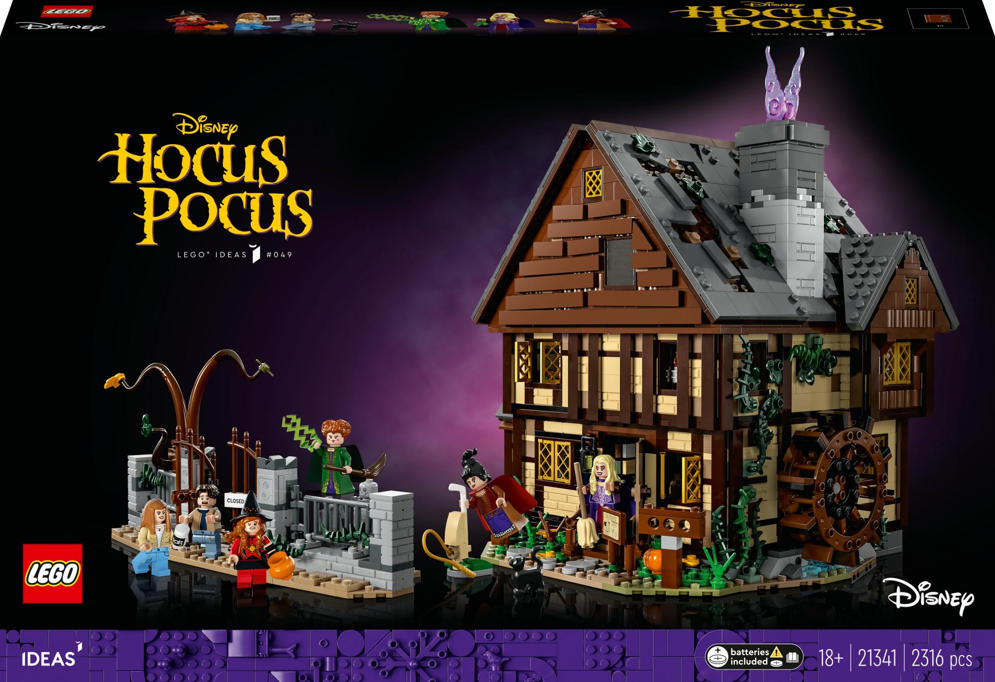 Lego   Disney   The   Sanderson   Sisters   Cottage    21341    Geekd   Dk