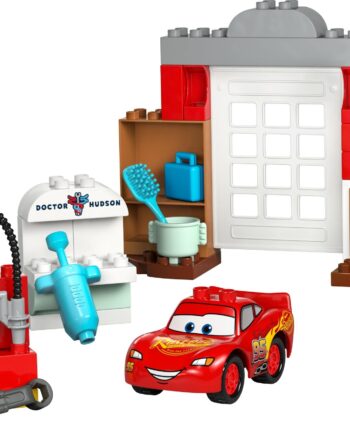 Lego   10456   Duplo   Disney   Mcqueen   Apos   S   Visit   To   Doc   Apos   S   Workshop   Geekd   Dk