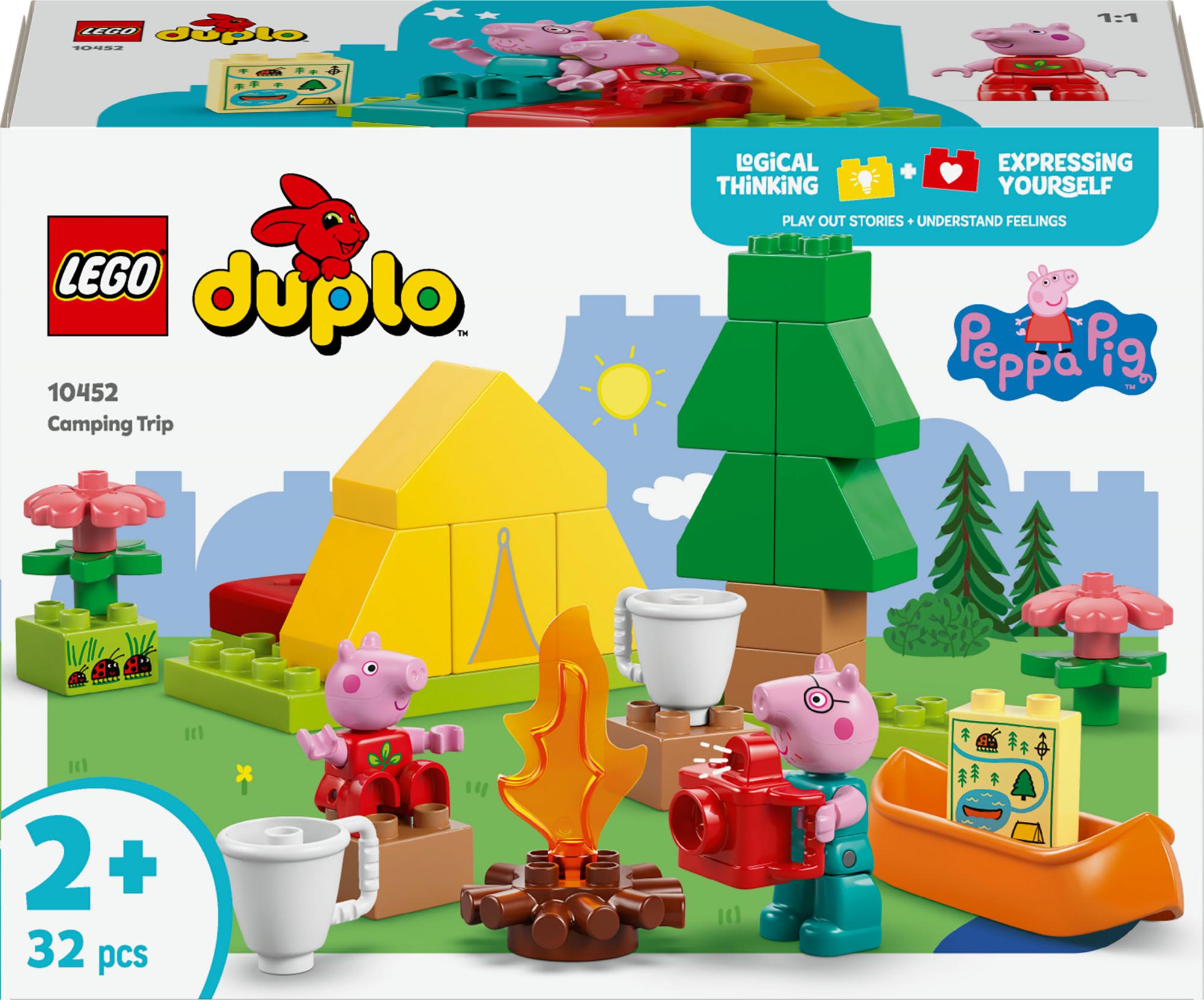 Lego   10452   Duplo   Peppa   Pig   Camping   Trip   Geekd   Dk
