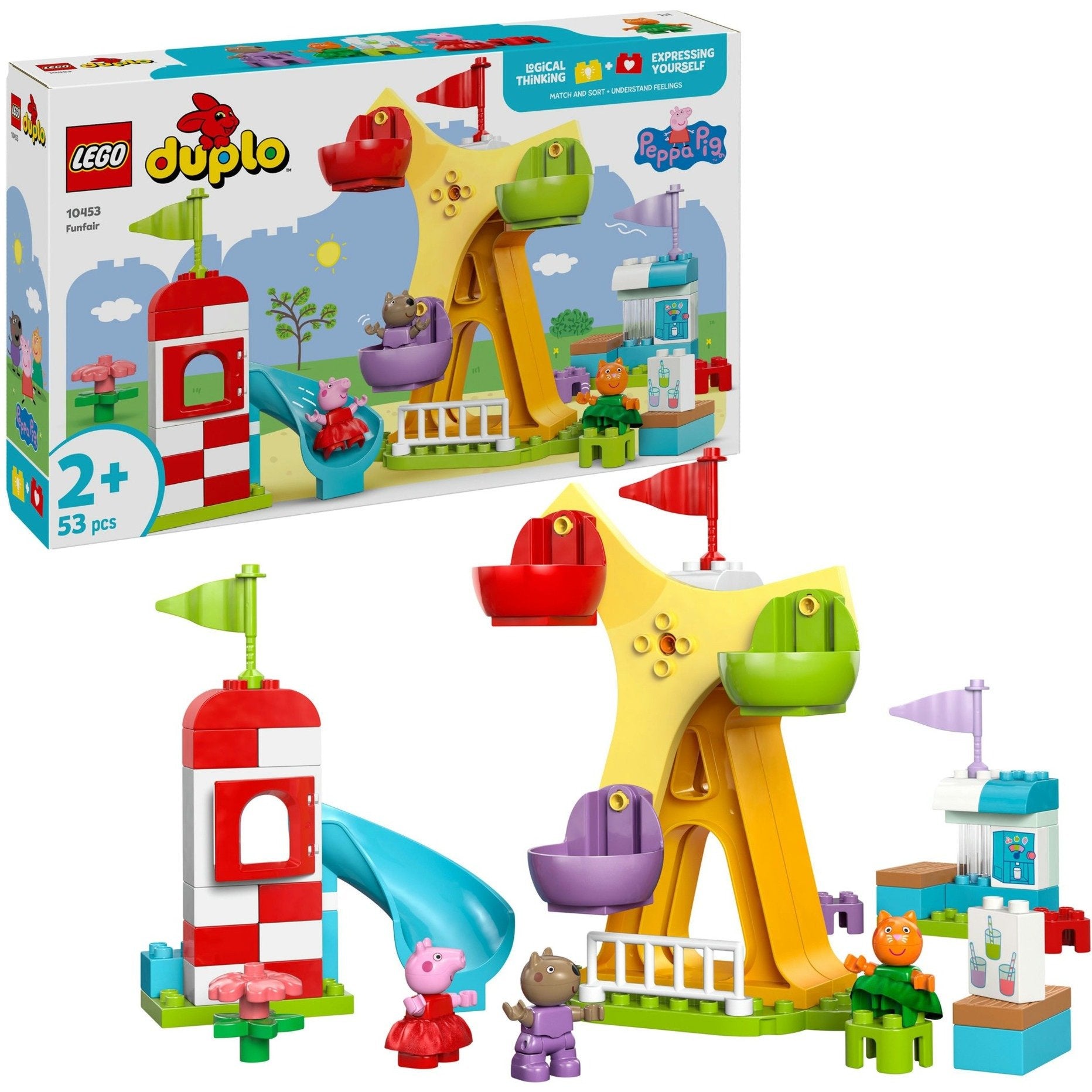 Lego   10453   Duplo   Peppa   Pig   Fair   Geekd   Dk