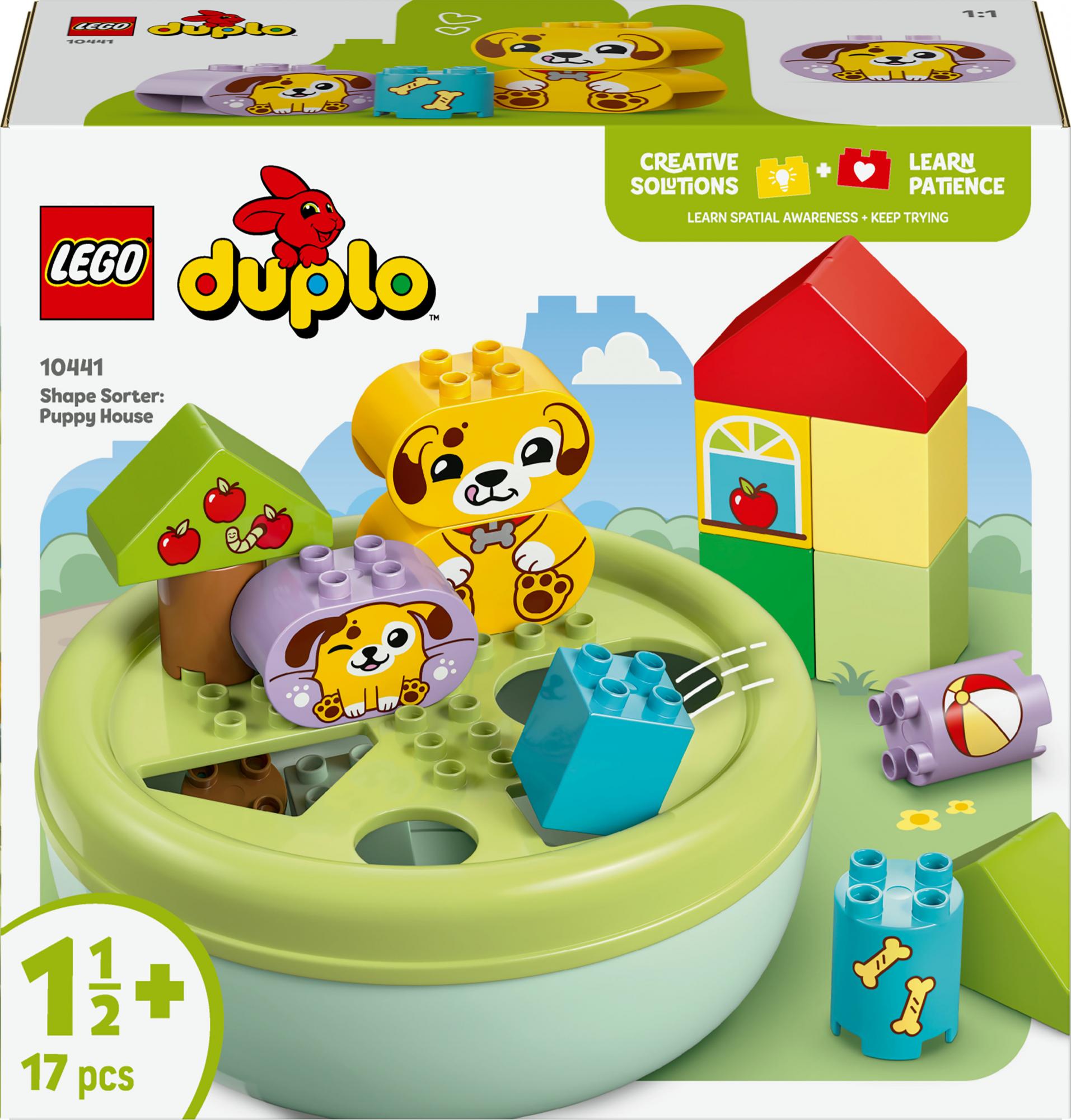 Lego   10441   Duplo   Shape   Sorter :  Puppy   House   Geekd   Dk