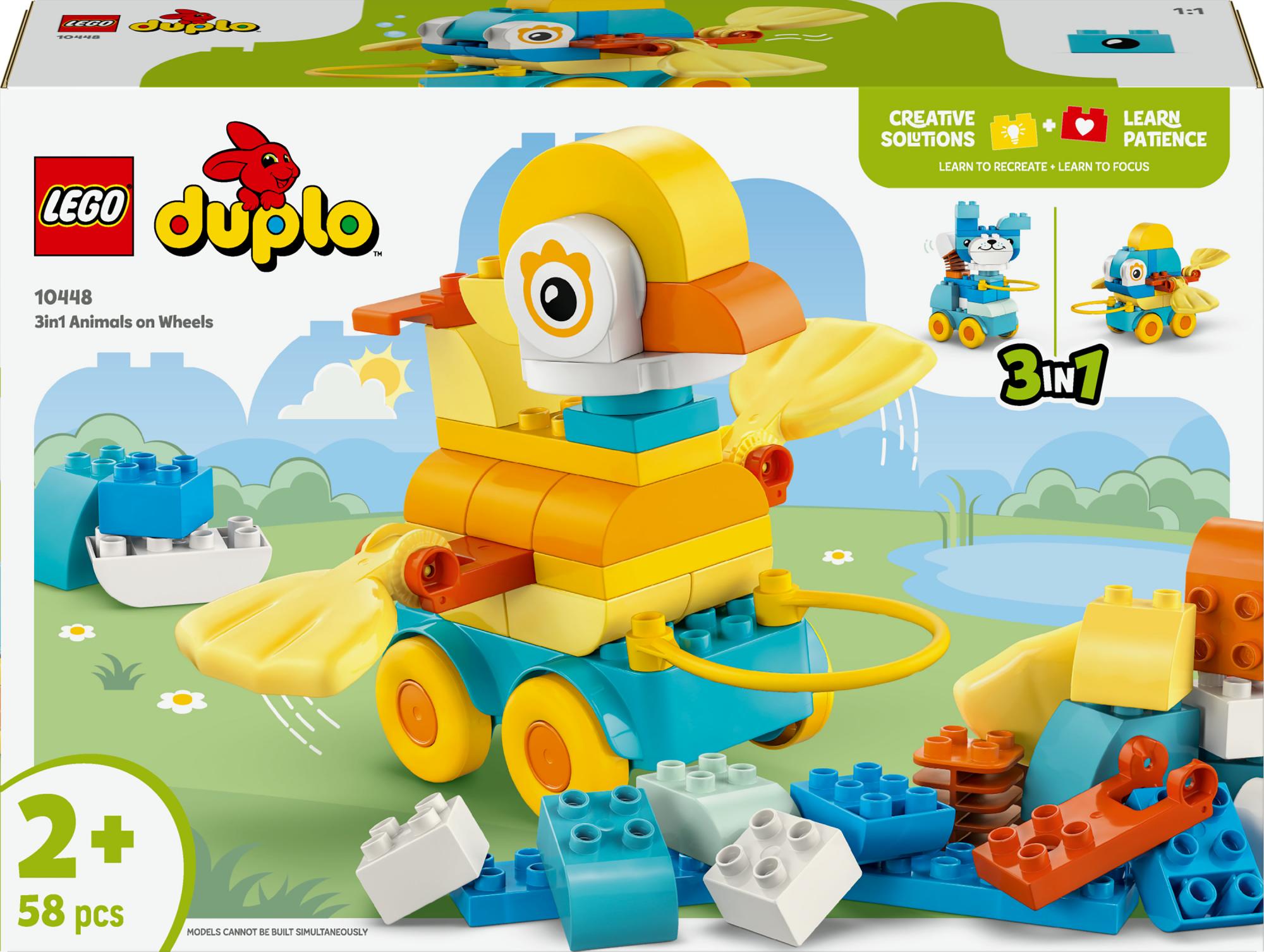 Lego   10448   Duplo   Town   Animals   On   Wheels     - In -     Set   Geekd   Dk