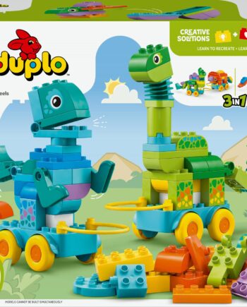 Lego   10451   Duplo   Town   Dinosaurs   On   Wheels     - In -     Set   Geekd   Dk