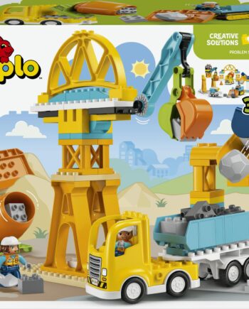 Lego   Duplo   Town         In       Construction   Site   And   Vehicles   Geekd   Dk