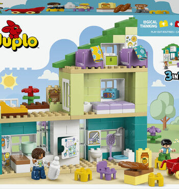 Lego   Duplo   Town     - In -     Modern   Family   House   With   Figures   Geekd   Dk