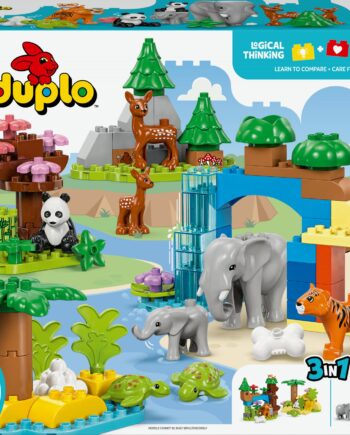 Lego   Duplo   Town     - In -     Wild   Animal   Families   Geekd   Dk