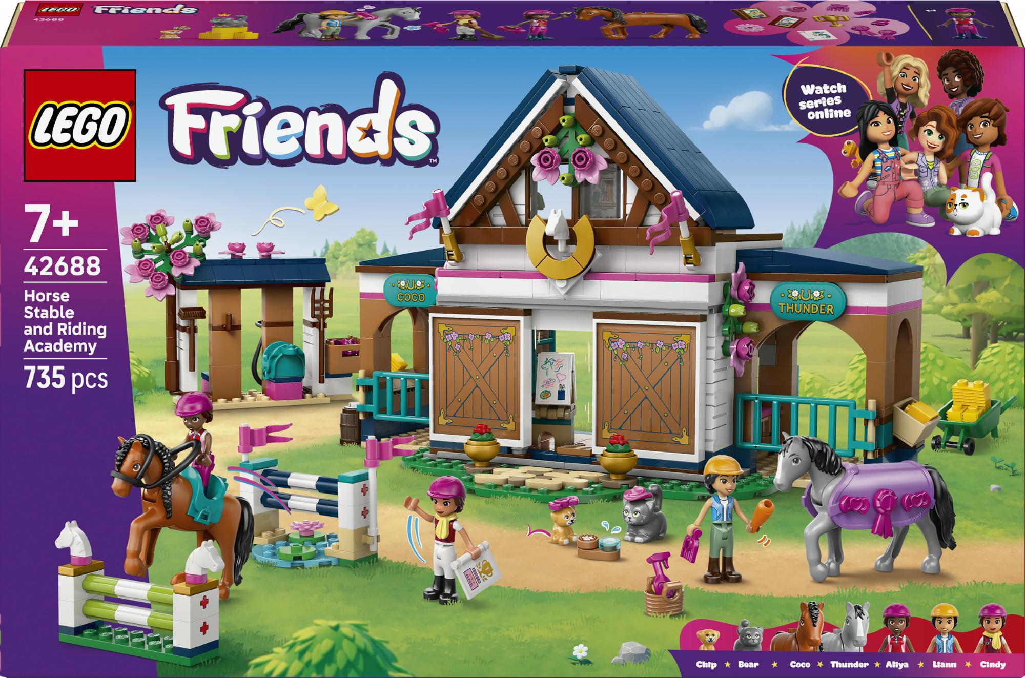 Lego Friends Hestestald Og Rideakademi Geekd Dk