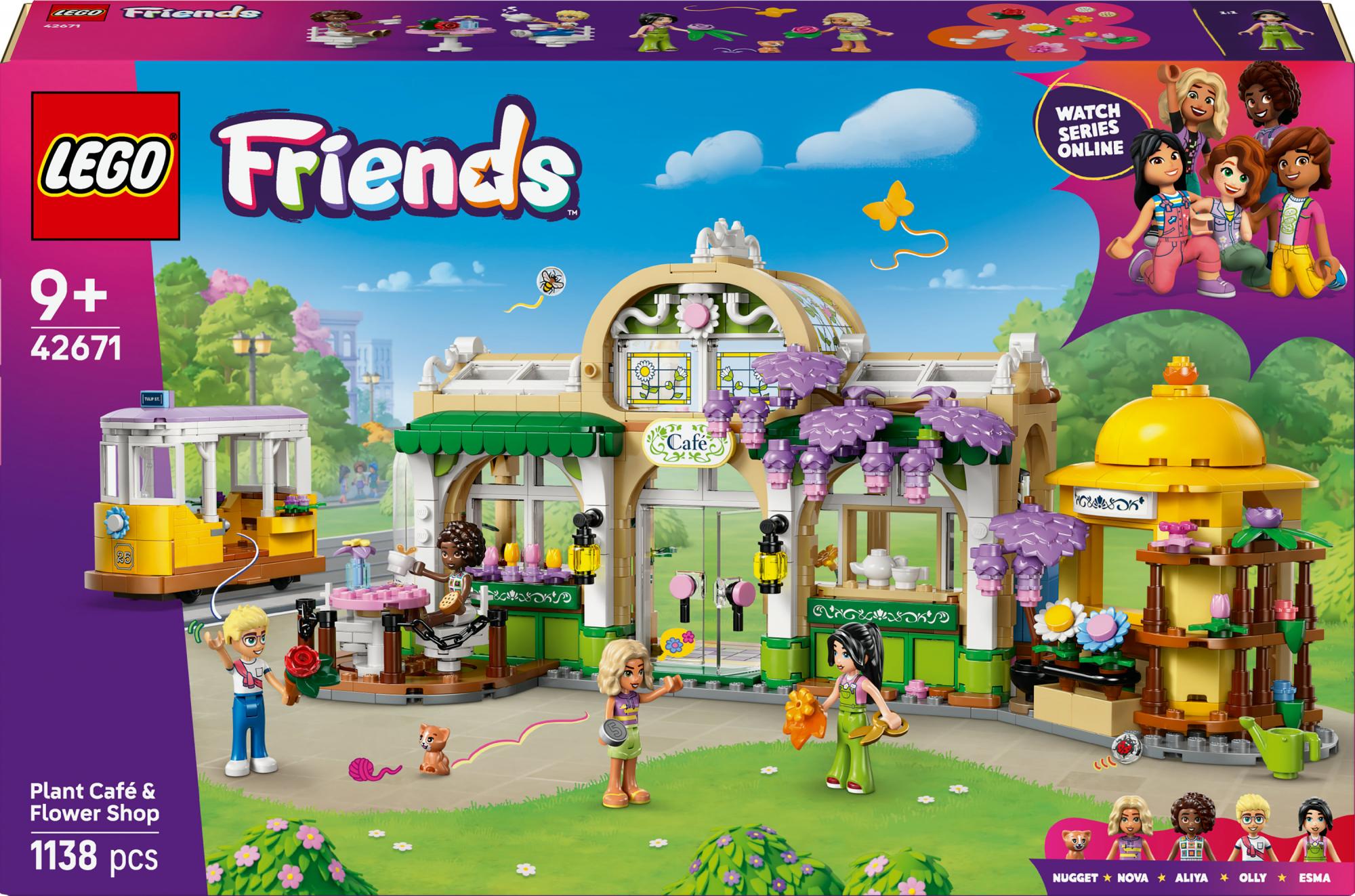 Lego   42671   Friends   Plant   Cafe   And   Flower   Kiosk