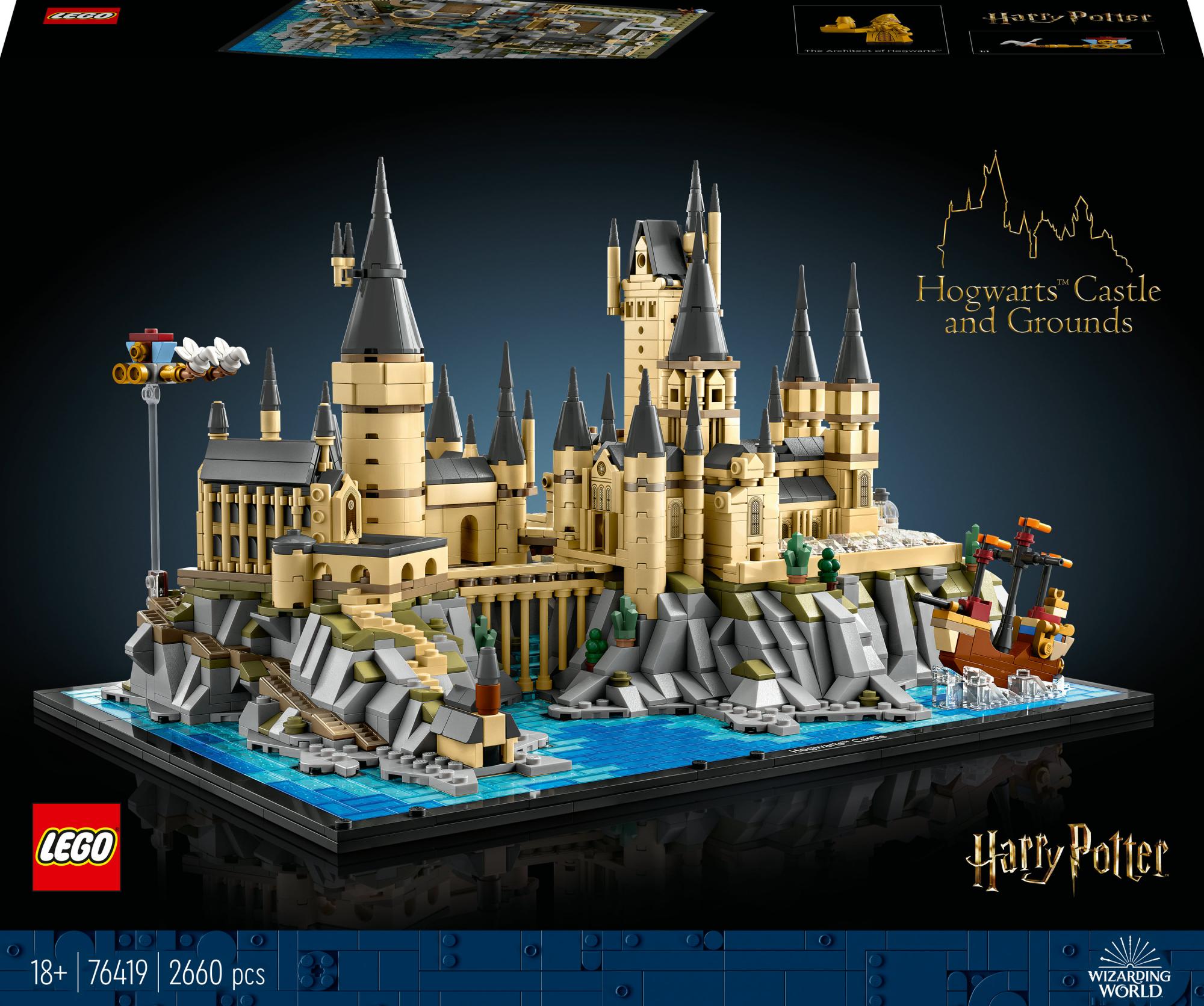 Lego   76419   Harry   Potter   Hogwarts   Castle   With   Castle   Grounds   Geekd   Dk