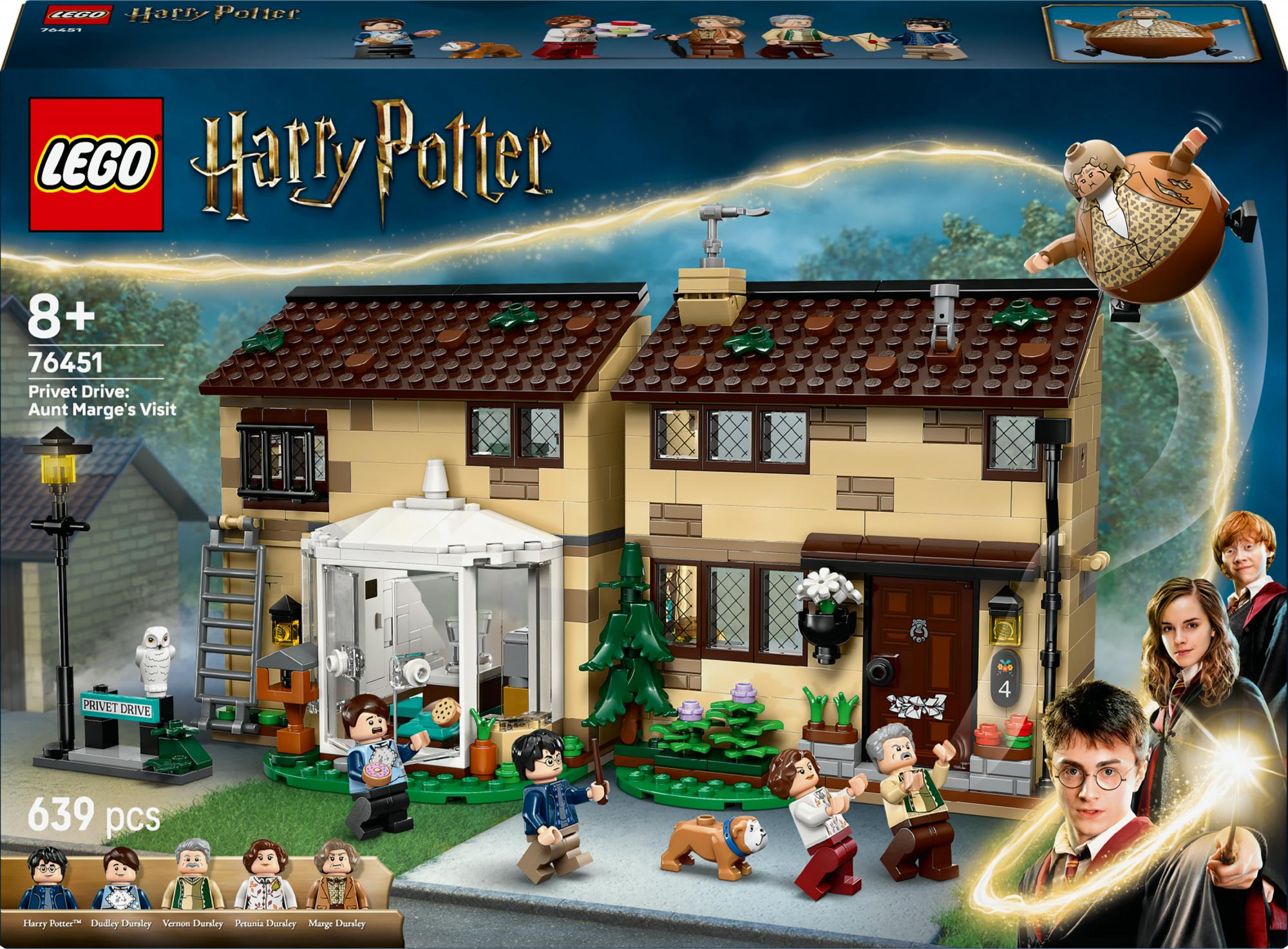 Lego 76451 Harry Potter Privet Drive : Aunt Marge Apos S Visit Geekd Dk