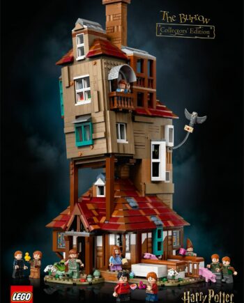 Lego   Harry   Potterâ      The   Burrow   Geekd   Dk
