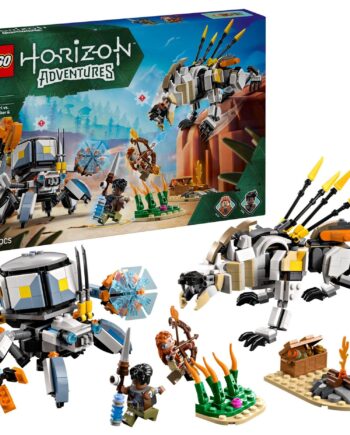 Lego   77037   Horizon   Adventures   Aloy   And   Varl   Vs    Armored   Walker   And   Sawtooth   Geekd   Dk