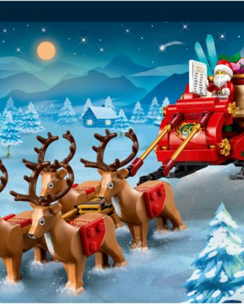 Lego   40499   Iconic   Santa   Apos   S   Sleigh   Geekd   Dk