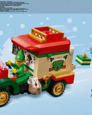 Lego   Iconic     Santaâ   S   Delivery   Truck   Geekd   Dk