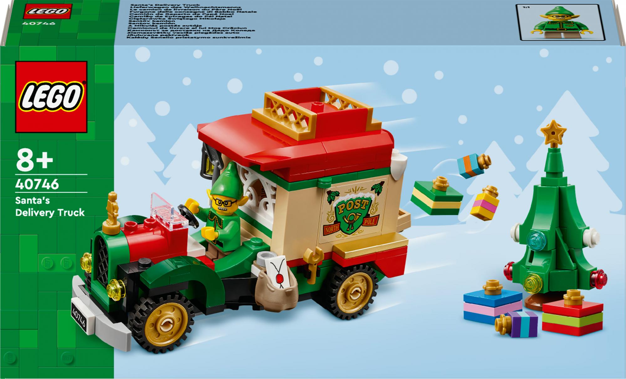 Lego   Iconic     Santaâ   S   Delivery   Truck   Geekd   Dk