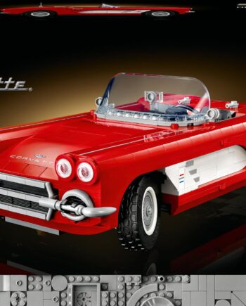 Lego   Icons   Chevrolet   Corvette   1961    10321    Geekd   Dk