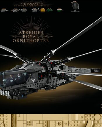 Lego   10327   Icons   Dune   Atreides   Royal   Ornithopter   Geekd   Dk