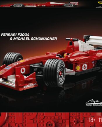 Lego   Icons     Ferrari   F2004   Og   Michael   Schumacher   Geekd   Dk