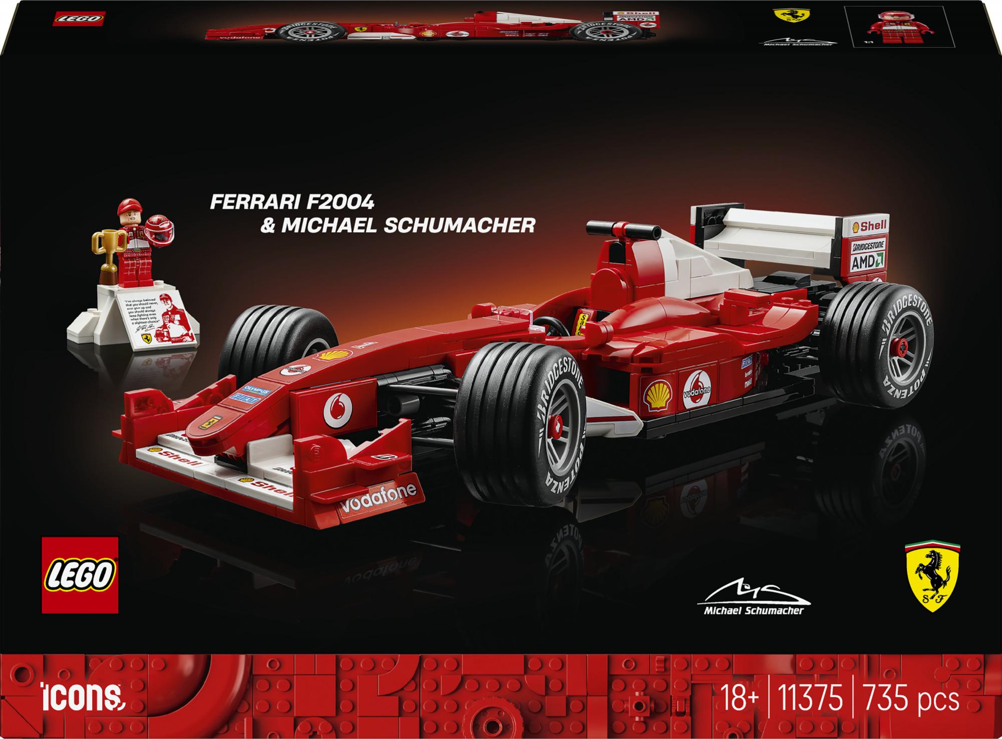 Lego   Icons     Ferrari   F2004   Og   Michael   Schumacher   Geekd   Dk