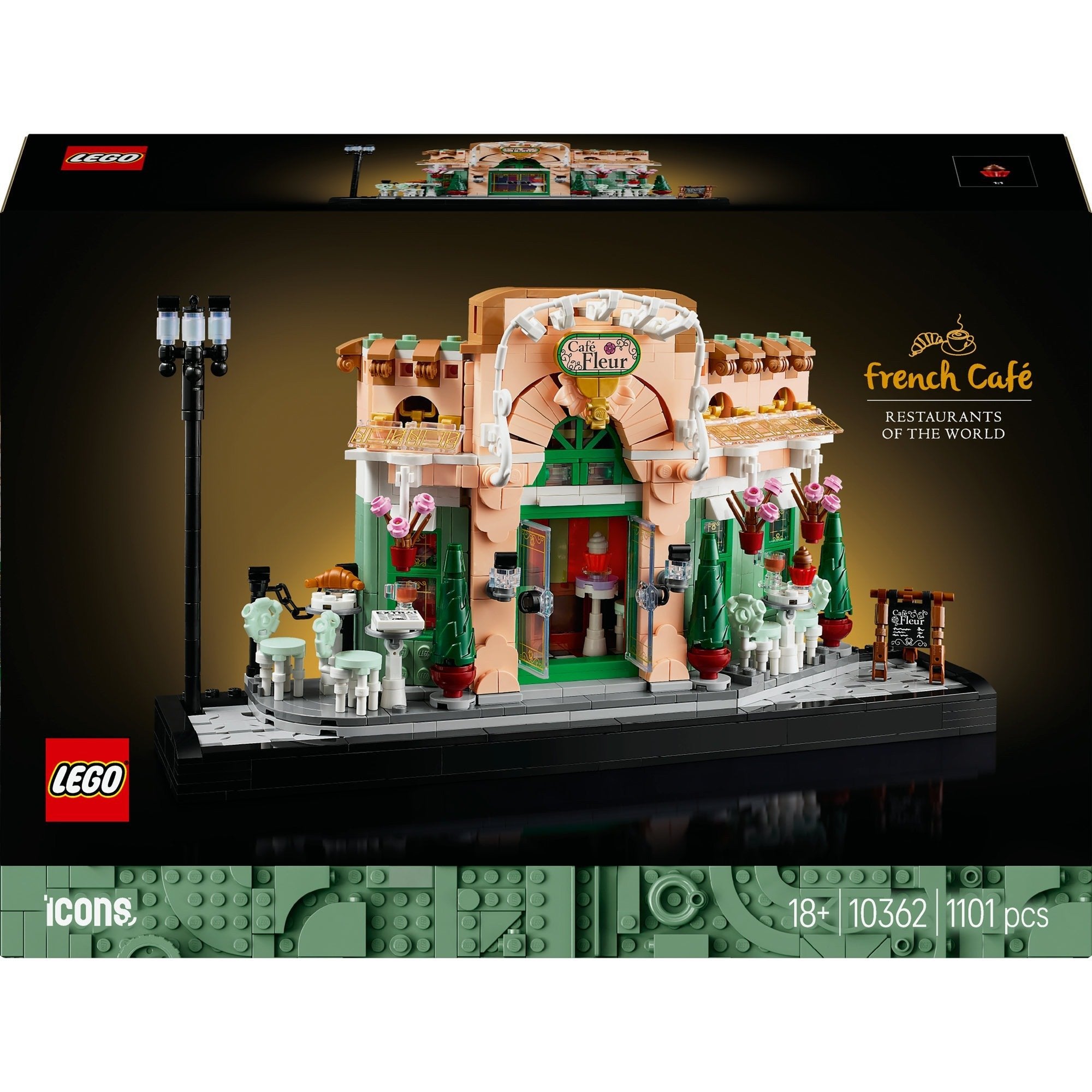 Lego   10362   Icons   French   Cafe   Geekd   Dk
