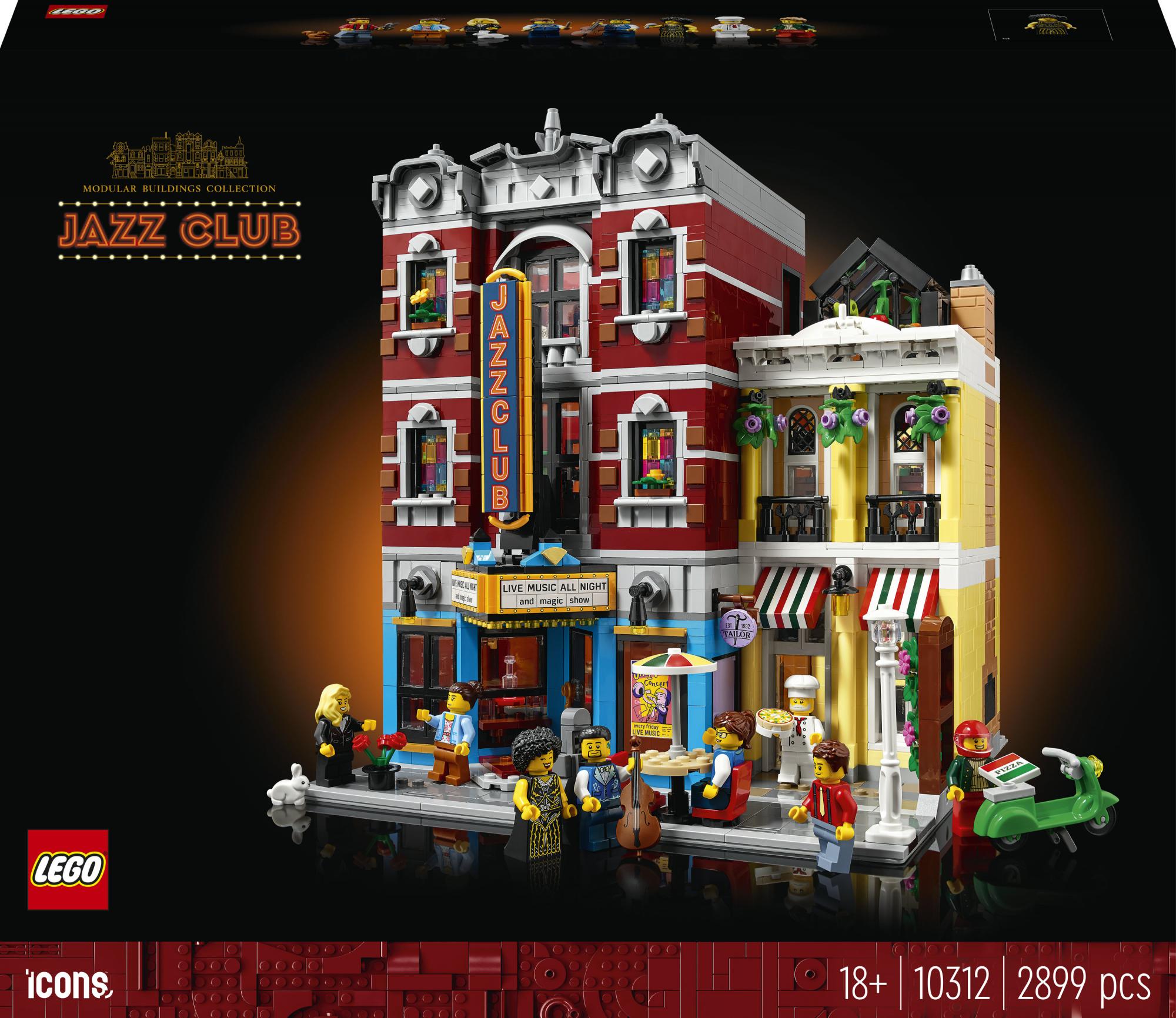 Lego   Icons   Jazz   Club    10312    Geekd   Dk