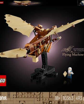 Lego   10363   Icons   Leonardo   Da   Vinci   Apos   S   Flying   Machine   Geekd   Dk