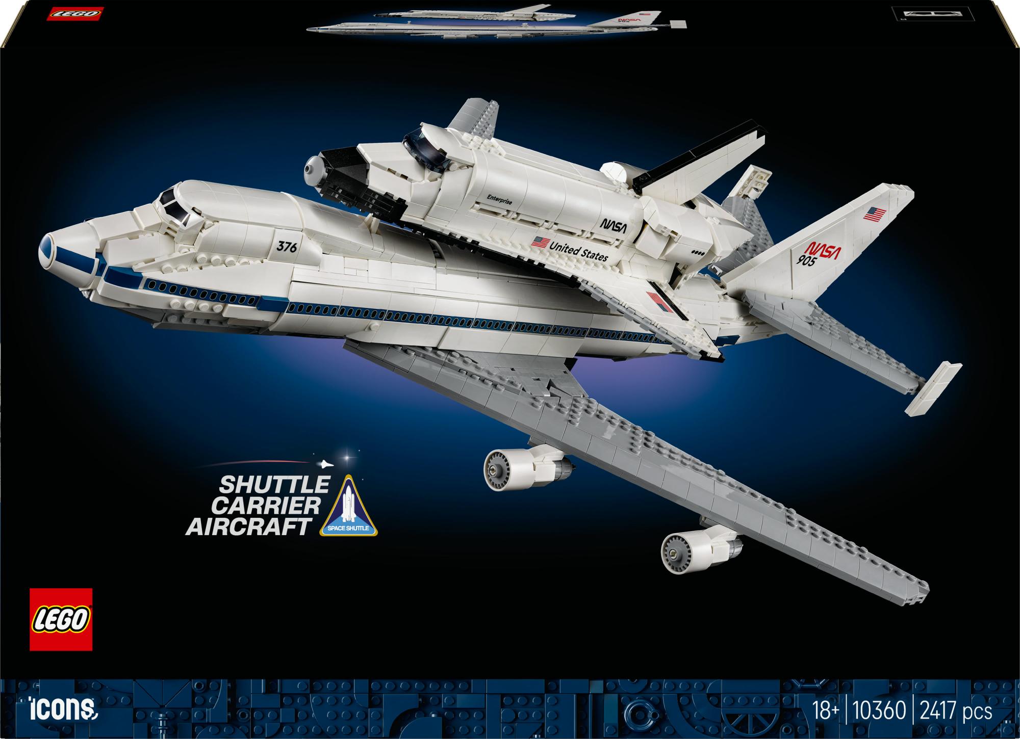 Lego   Icons     Shuttle   Carrier   Aircraft   Geekd   Dk