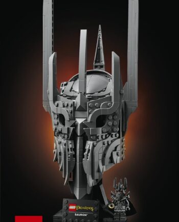 Lego   11373   Icons   The   Lord   Of   The   Rings :  Sauron   Apos   S   Helmet   Geekd   Dk