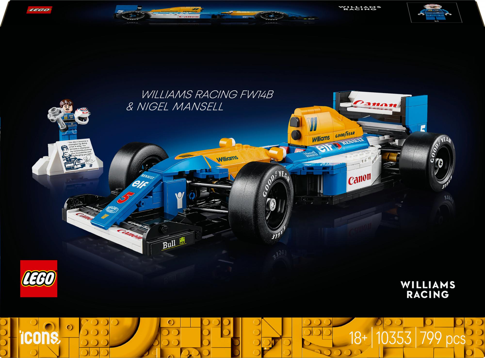 Lego   10353   Icons   Williams   Racing   Fw14b   With   Nigel   Mansell   Geekd   Dk