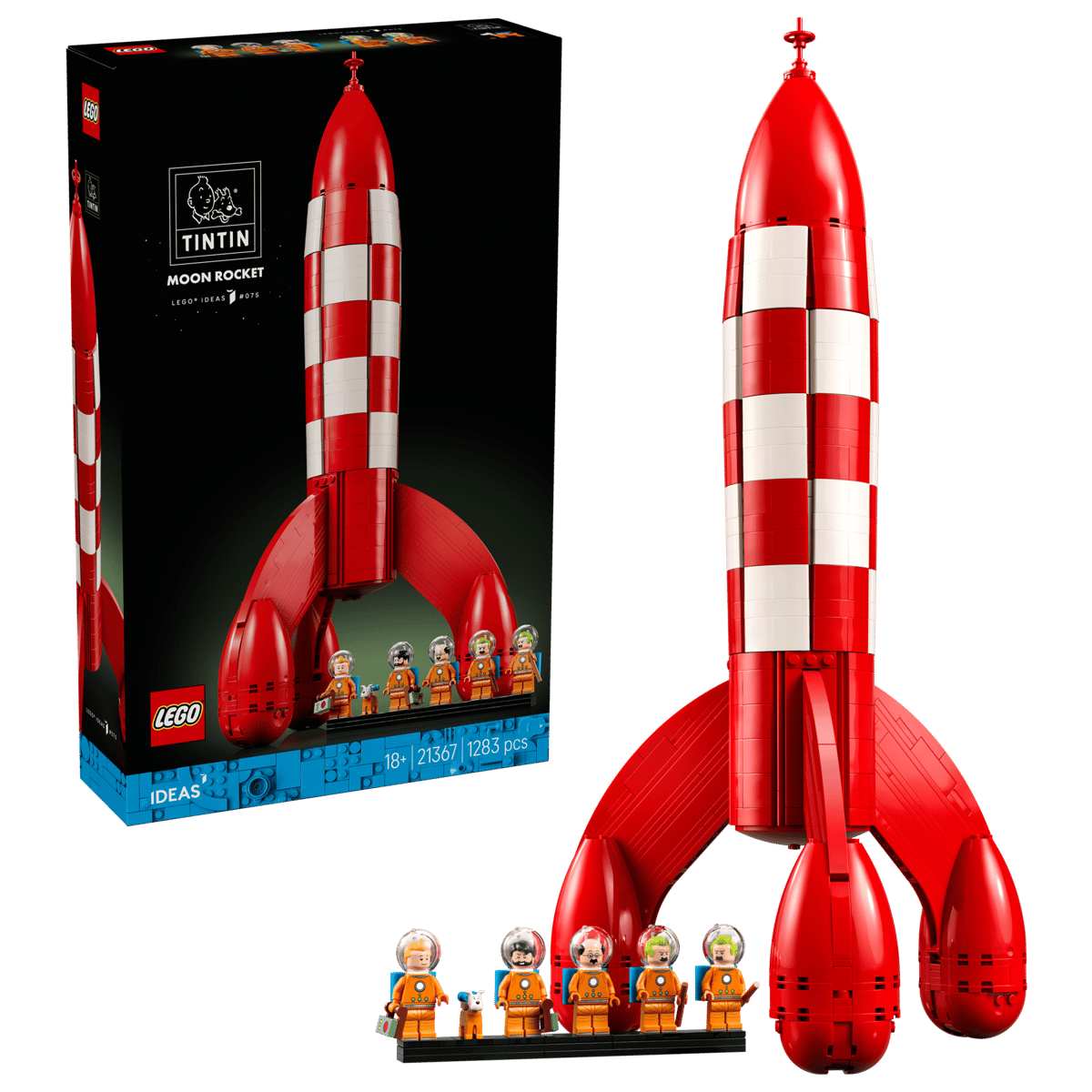 Lego   Ideas   Måneraketten   Fra   Tintin   Geekd   Dk