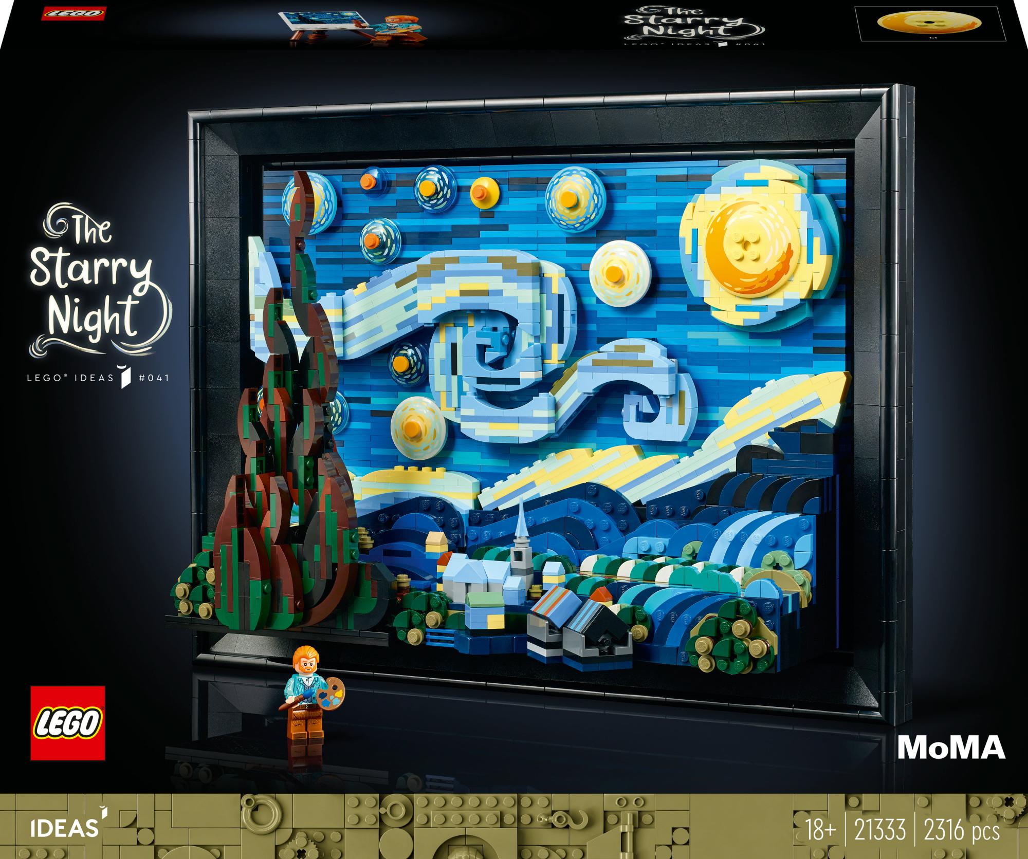 Lego   21333   Ideas   Vincent   Van   Gogh   Starry   Night   Geekd   Dk