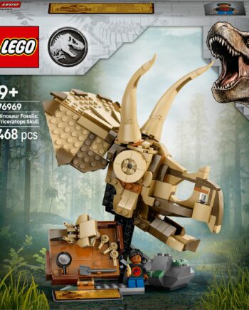 Lego   76969   Jurassic   World   Dinosaur   Fossils :  Triceratops   Skull   Geekd   Dk